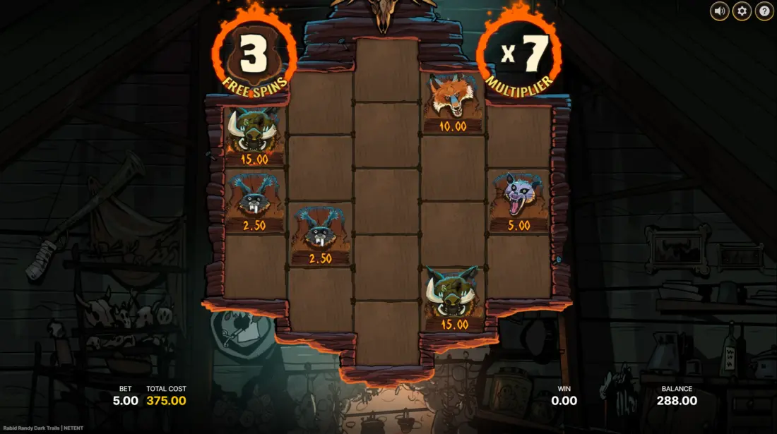 Rabid Randy Dark Trails Free Spins